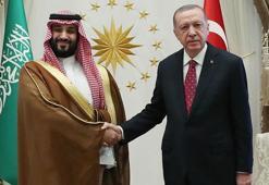 Cumhurbaşkanı Erdoğan, Suudi Arabistan Veliaht Prensi Selman ile görüştü