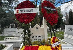Gazeteci Çetin Emeç ölümünün 36. yılında mezarı başında anıldı