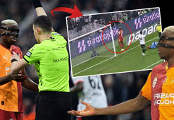 Derbi maçında Victor Osimhen'den Beşiktaş taraftarına tepki!