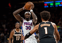 NBA'de Adem Bona'lı Philadelphia, Atlanta Hawks'a boyun eğdi