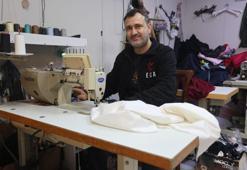 Hatay’da bir terzi dükkan camına astı! Yazıyı gören fotoğraf çekmeden geçemiyor