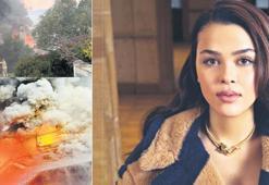 Ölümden döndüler! Riva’daki evi yandı