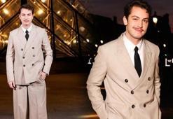 Paris’te Boran Kuzum rüzgarı: Sıra dışı tarzıyla moda haftasına damga vurdu!