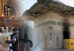 İstanbul'un simgelerinden biri: Gece yarısı ateşe verdi, görüntüler ortaya çıktı