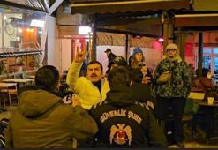 Oyuncu Ufuk Bayraktar ile Taksim'de yürüyüşe katılan kadınlar arasında gerginlik!