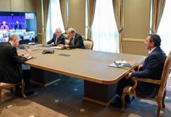 Cumhurbaşkanı Yardımcısı Yılmaz, İran'daki gelişmelerin ele alındığı çevrim içi liderler toplantısına katıldı