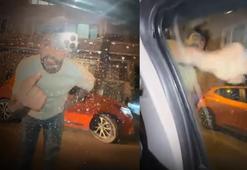 Sürücüye hakaret edip otomobilin camını yumruklamıştı! Trafik magandasına ibretlik ceza