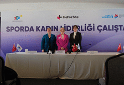 Türkiye Tenis Federasyonu ortaklığında spordaki kadın liderliği konuşuldu