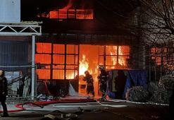 Kayseri’de mobilya atölyesinde yangın