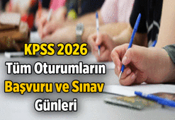 KAMU PERSONEL SEÇME SINAVI: KPSS 2026 başvuruları ne zaman? KPSS Ortaöğretim, Ön Lisans, Lisans, DHBT başvuru, sınav, sonuç günleri ne zaman, hangi tarihte?