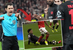 Şampiyonlar Ligi'nde Halil Umut Meler'in penaltı kararı gündem oldu! Leverkusen'den tepki