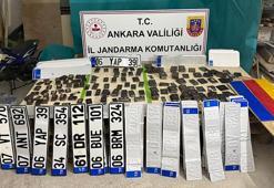 Ankara’da sahte plaka operasyonu! 900 plaka ele geçirildi, 2 kişi gözaltında