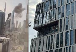 Dünya devlerine ev sahipliği yapıyordu: Dubai Finans Merkezi vuruldu! Bölgeden dumanlar yükseliyor