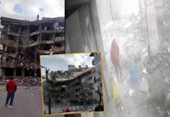 Avcılar’da 5 katlı bina yıkım sırasında çöktü! Korku dolu anlar kamerada