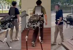 Çinli mühendisler Centaur Robot geliştirdi: Yük taşımayı kolaylaştırıyor