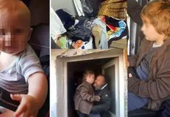 Türk babanın Alman sevgilisinden kaçırdığı çocuk, 7 yıl boyunca tutulduğu harabe evde bulundu