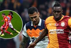 Galatasaray'da Singo siftah yaptı! Kırmızı kart sonrası ilk gol