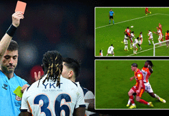 Galatasaray-Başakşehir maçının tartışmalı pozisyonlarını eski hakemler yorumladı! İkinci sarı kart kararında ikiye bölündüler