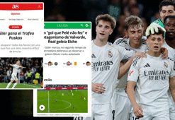 Real Madrid'de Arda Güler 70 metreden avladı! Dünyada gündem oldu: Böylesini Pele bile atmadı