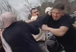 Ümraniye’de trafikte yumruklar konuştu! Yol verme tartışması kavgaya dönüştü