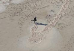 Aksaray’da kaçak avcılar görevlilere ateş açtı: Dronu düşürüp atla kaçtılar