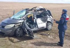 Babasından izinsiz alıp, kuzenleriyle gezintiye çıktığı otomobil TIR’a çarptı