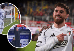 Beşiktaş'ta kaptan Orkun Kökçü'den yılın golü! Sergen Yalçın'ı da şaşırttı