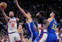 NBA'de New York Knicks, Golden State Warriors'ı 21 sayı geriden gelerek devirdi!