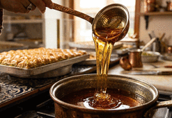 Şerbet Reçetesindeki Tüyo: Ağda kıvamlı, cam gibi parlak baklava şerbeti