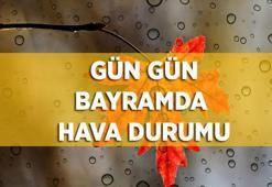 BAYRAMDA HAVA NASIL? BUGÜN hava yağışı mı? Bayramın 1., 2., 3. günü hava durumu nasıl olacak? Meteoroloji bayramda hava tahminleri