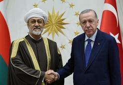 Cumhurbaşkanı Erdoğan, Umman Sultanı Heysem Bin Tarık ile görüştü