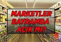 BUGÜN MARKETLER AÇIK MI? Ramazan Bayramı 2. gününde BİM-A101-ŞOK-Migros açık mı, hangi günler kapalı olacak? Ramazan Bayramı market çalışma saatleri...