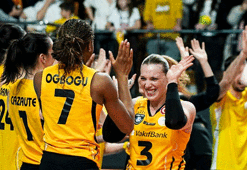 Kadınlar Şampiyonlar Ligi'nde Vakıfbank adını Final Four'a yazdırdı