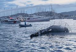 Bodrum'da marinada yangın! Bölgeden yeni görüntüler