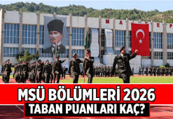 ÖSYM PAYLAŞTI ❗ MSÜ Bölümleri nelerdir, Deniz, Hava, Kara Harp Okulu Taban Puanları Kaç? Kadın - Erkek için Sayısal, Sözel, Eşit Ağırlık MSÜ bölümleri kaç yıllık?