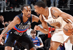Golden State Warriors, deplasmanda Detroit Pistons'a boyun eğdi