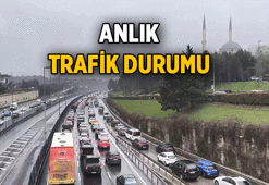 Son dakika İstanbul Haberleri 🚗 İBB Trafik Yoğunluk Haritası! Son dakika trafik yol durumu nasıl, neresi kilit? İstanbul Anadolu, Avrupa Yakası köprü trafiği anlık