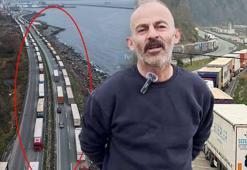 29 kilometrelik dev kuyruk 3 ilçeye giriş çıkışı kitledi! ‘Bayramda yoldayız’