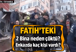 FATİH ÇÖKEN BİNADA SON DURUM || Fatih'teki bitişik 2 bina neden çöktü? Fatih'teki 2 binada kaç kişi vardı?