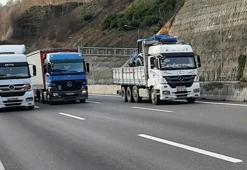 Tekirdağ’dan İstanbul yönüne ağır tonajlı araçların geçişine izin verilmiyor