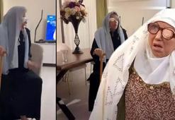 ‘Sürahi Nine’ taklidi ile oyunculara taş çıkardı: Bu kadar benzerlik olmaz