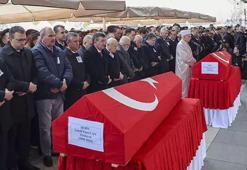 Katar'da şehit olan ASELSAN teknisyenleri Ankara'da son yolculuğuna uğurlandı