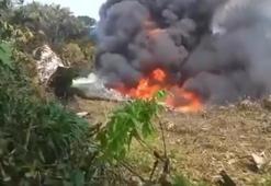 Yer: Kolombiya! 125 personeli taşıyan askeri nakliye uçağı düştü