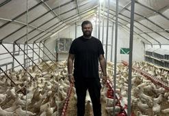 Otomobilini satıp hayali olan tavuk çiftliğini kurdu