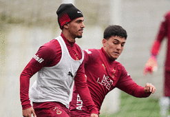 Galatasaray, Trabzonspor maçı hazırlıklarını çift idmanla sürdürdü