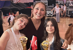 Türk dansçılar Sırbistan'da zirveye çıktı!