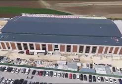 Silivri'de yapımı süren yeni duruşma salonu görüntülendi