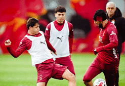 Galatasaray'da Trabzonspor derbisi hazırlıkları devam etti