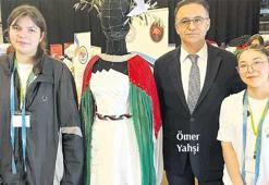 Öğrenciler Filistin’i kumaşla anlattı