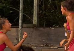 Survivor'da Seren Ay - Nisanur kavgası! Seren Ay Çetin diskalifiye mi oldu?